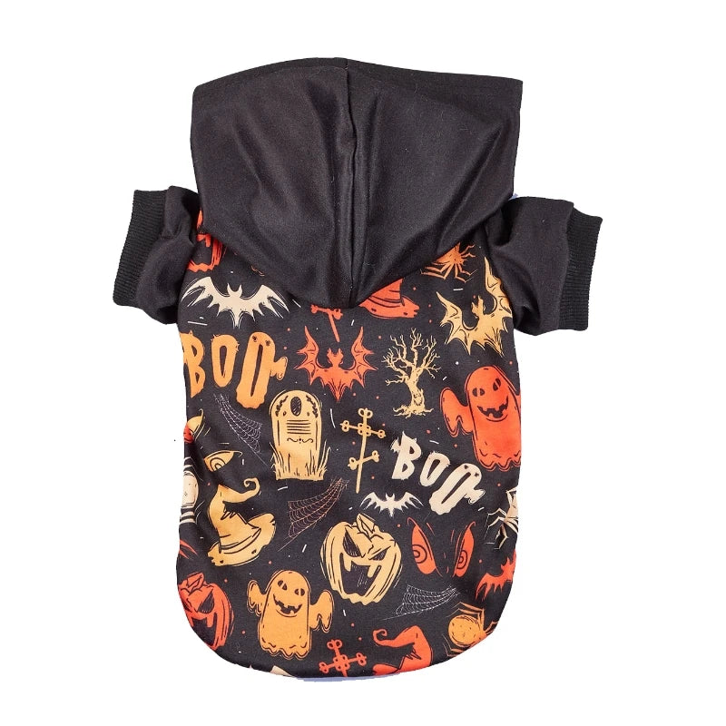 Spooktacular Pet Hoodie – Halloween Dog & Cat Sweater