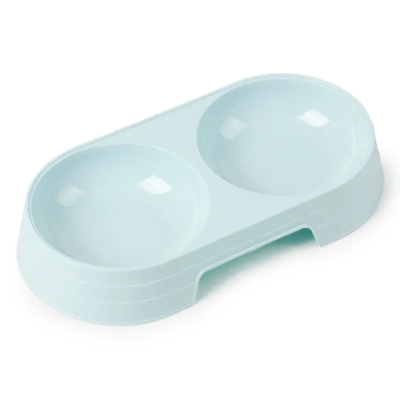Mini Munch Duo – Stainless Steel Double Bowl for Small Pets