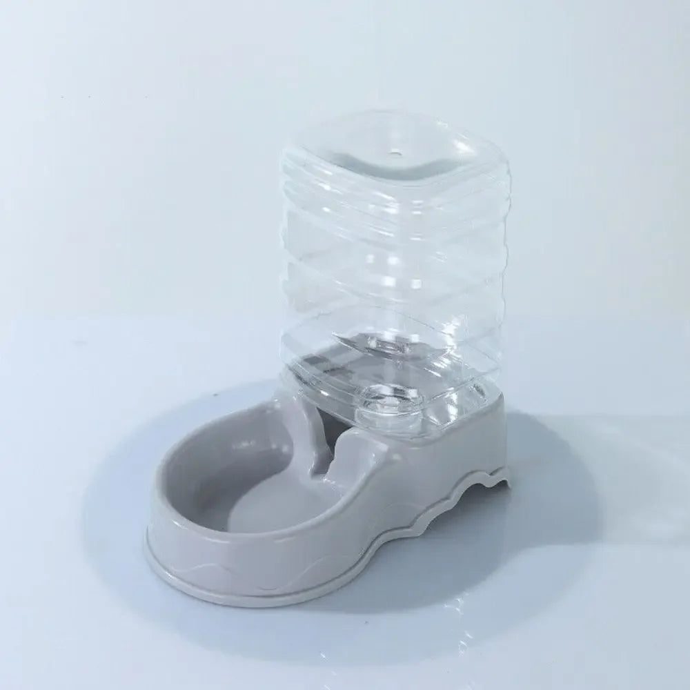 AquaFeast™ 3.8L Automatic Water & Food Dispenser – Gravity Feeder