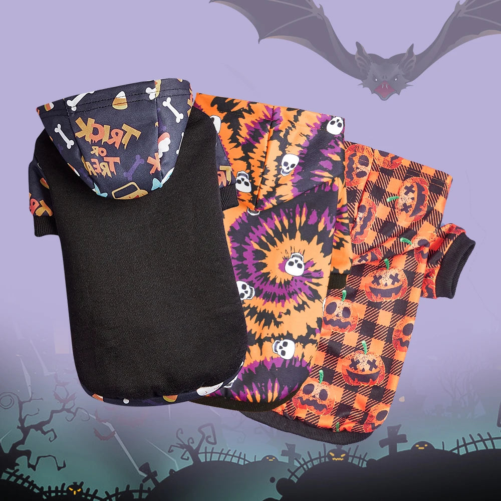 Spooktacular Pet Hoodie – Halloween Dog & Cat Sweater
