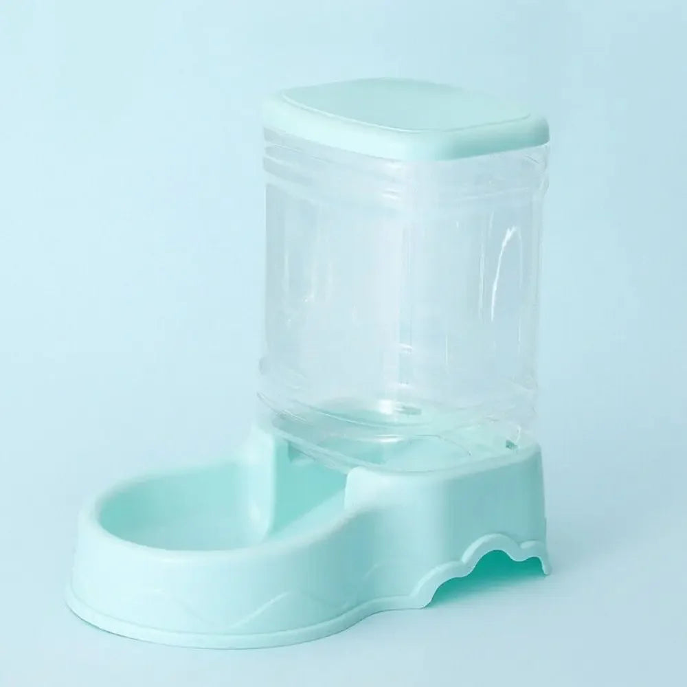 AquaFeast™ 3.8L Automatic Water & Food Dispenser – Gravity Feeder