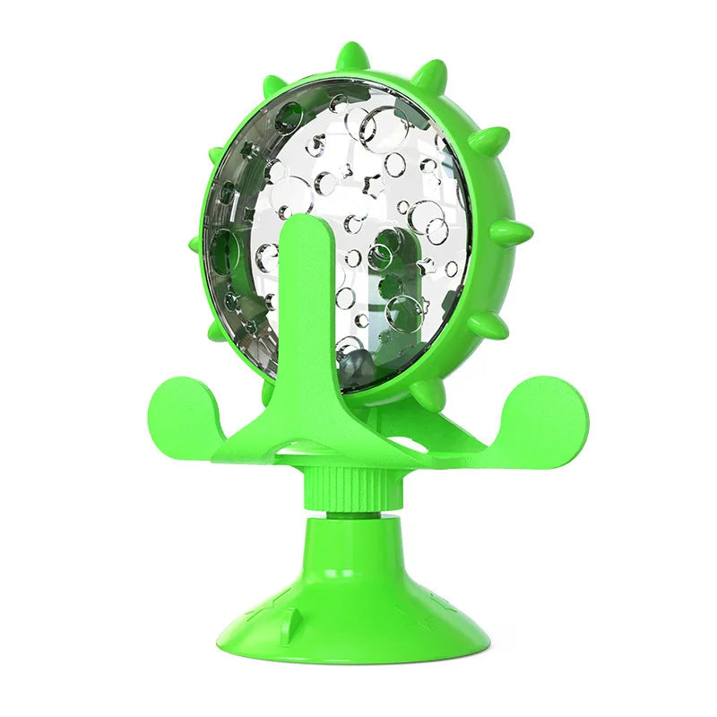 Interactive 360° Rotating Cat Feeder Toy