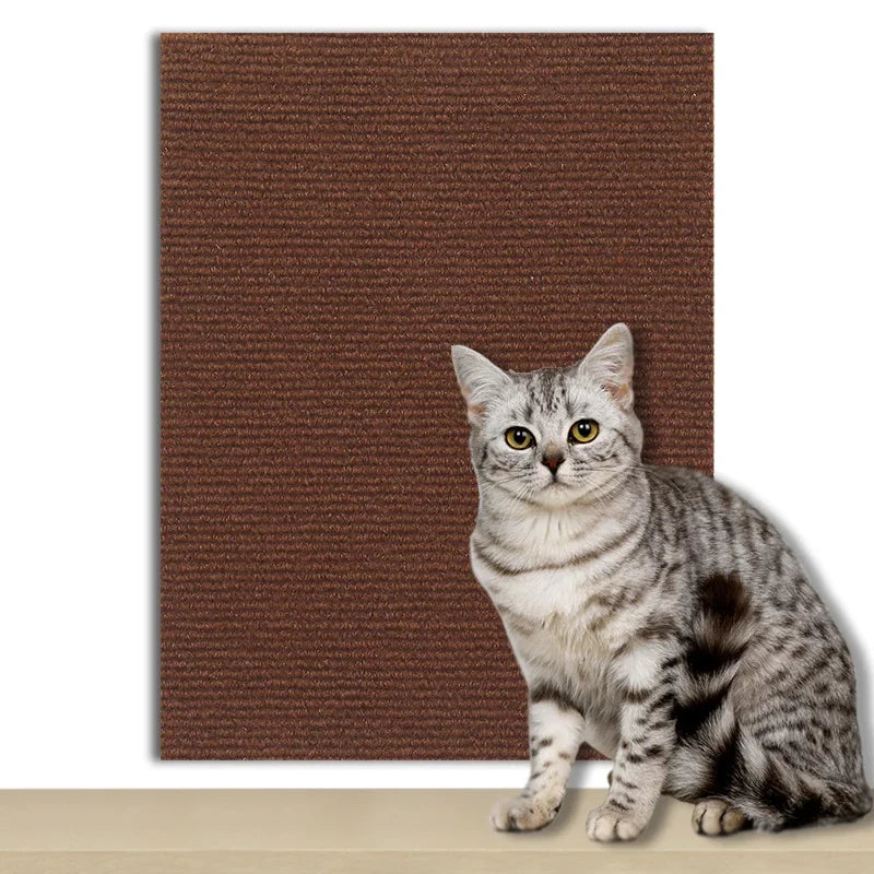 ScratchShield™ Self-Adhesive Cat Scratch Pad – Sofa & Wall Protector for Cats’ Claws