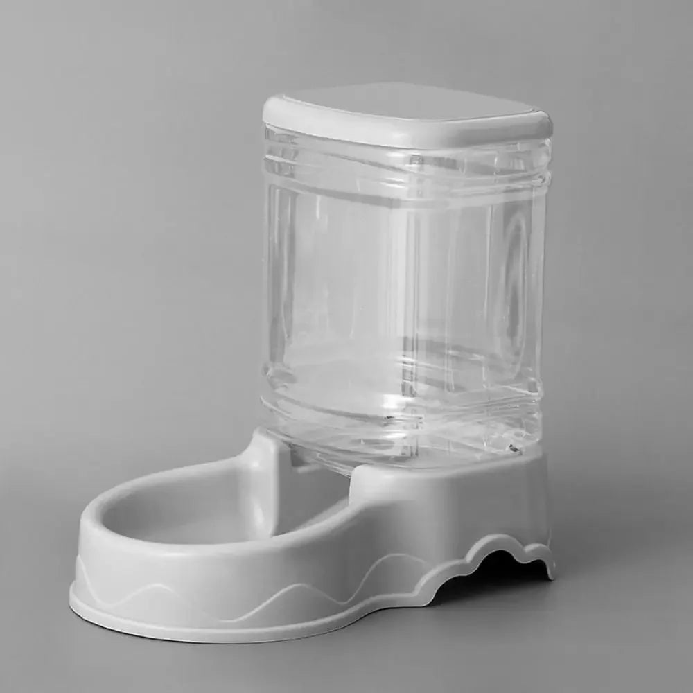 AquaFeast™ 3.8L Automatic Water & Food Dispenser – Gravity Feeder