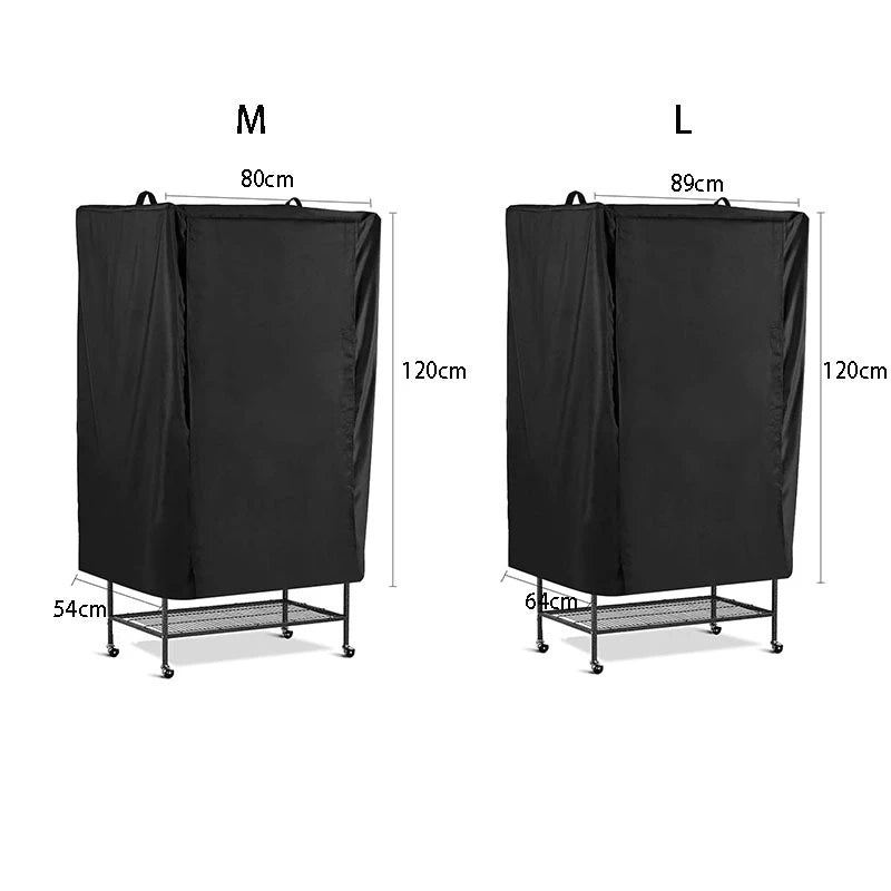 Universal Bird Cage Cover – Breathable, Dustproof & Light-Blocking Parrot Cage Shade