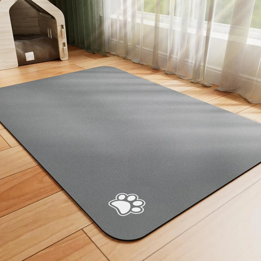 CleanBite™ Pet Feeding Mat – Absorbent Quick-Dry Placemat