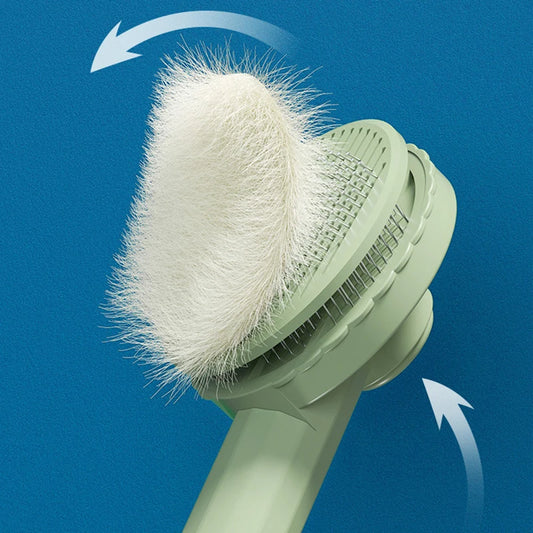 Cat Grooming Brush – Gentle Hair Remover