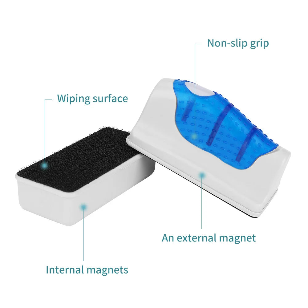 Magnetic Aquarium Glass Cleaner – Strong Dual-Sided Tank Cleaning Brush