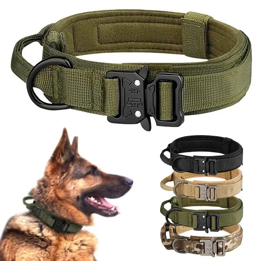 TactiPup™ Pro Collar – Heavy-Duty Tactical Dog Collar for Medium & Large Breeds