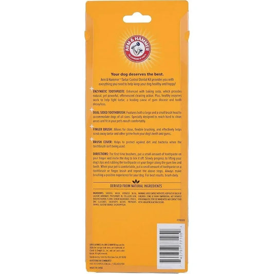 Dog Dental Care Kit – Toothbrush & Toothpaste for Plaque Control