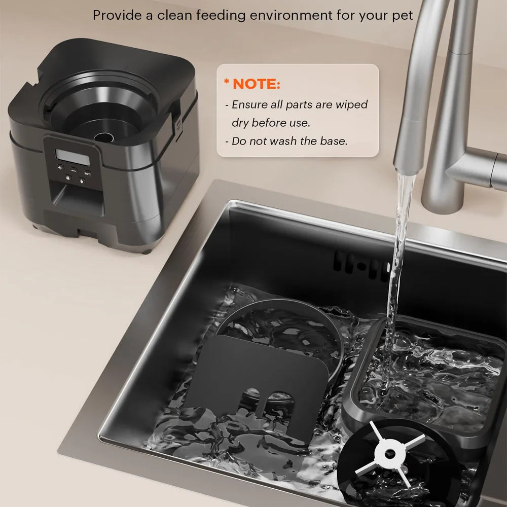 SmartBite™ Automatic Pet Feeder – Timed Portion Control Dispenser