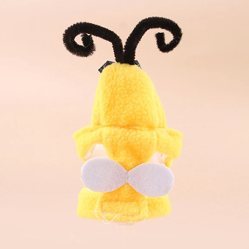 Cute Bee Costume Hoodie for Birds – Soft & Warm Winter Outfit for Parrots & Small Pets