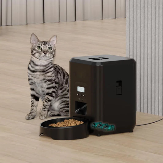 SmartBite™ Automatic Pet Feeder – Timed Portion Control Dispenser