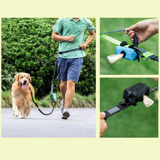 EcoPouch™ Portable Dog Poop Bag Dispenser – Biodegradable Bags Holder