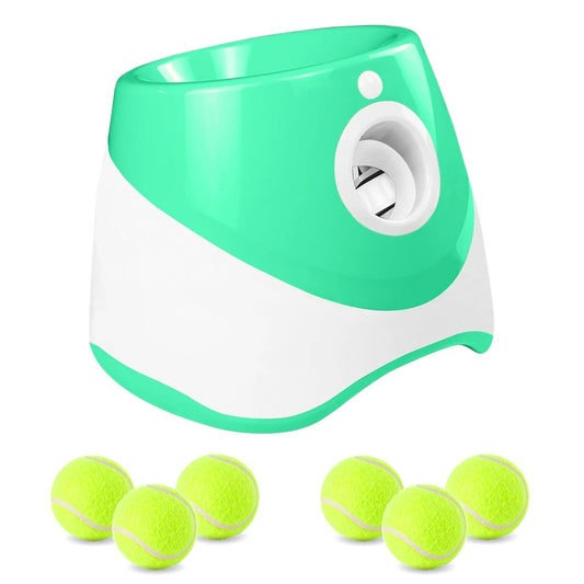 Automatic Dog Ball Launcher – Rechargeable Interactive Fetch Toy