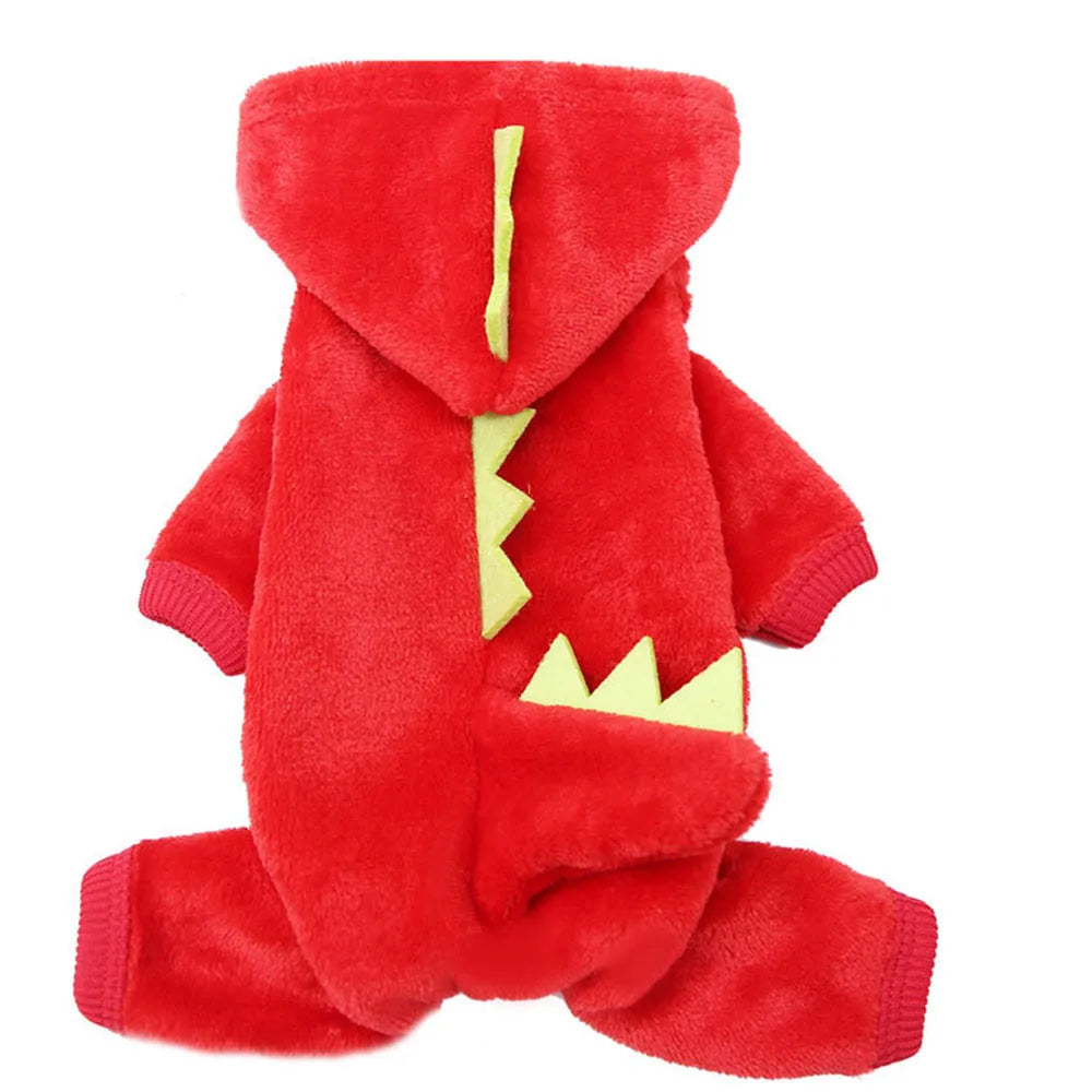 🦖 Dino Pet Hoodie – Cute Dinosaur Costume