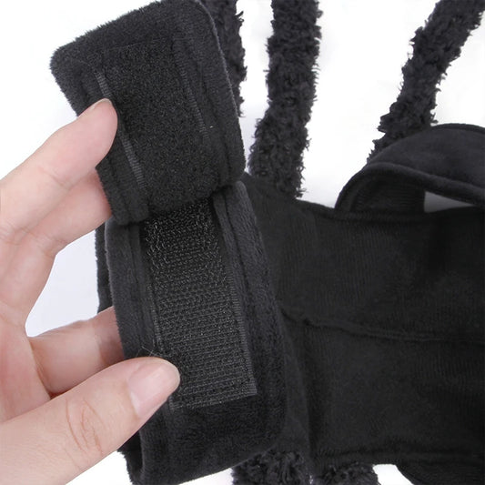 🕷️ Creepy-Crawly Pet Costume – Black Spider Outfit