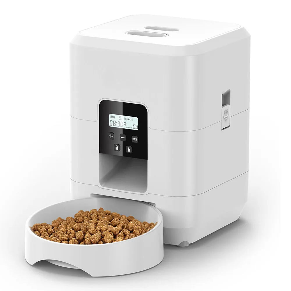 SmartBite™ Automatic Pet Feeder – Timed Portion Control Dispenser