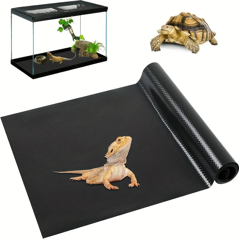 KEMORELA Reptile Carpet Mat – Soft Terrarium Liner for Snakes, Lizards & Amphibians