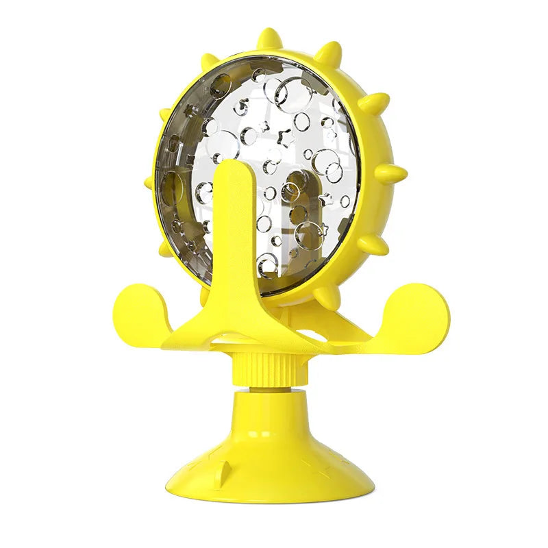 Interactive 360° Rotating Cat Feeder Toy