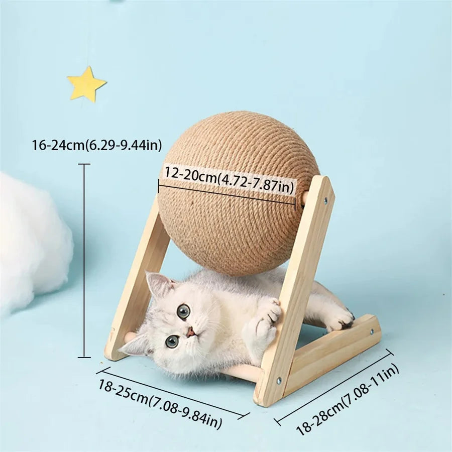 Upright Sisal Cat Claw Ball