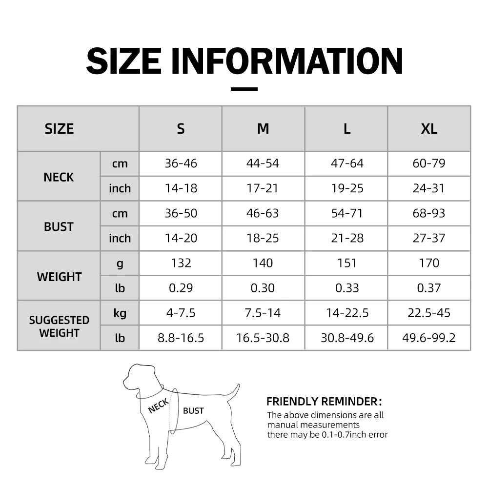 Adjustable Dog Harness with Built-in AirTag Holder