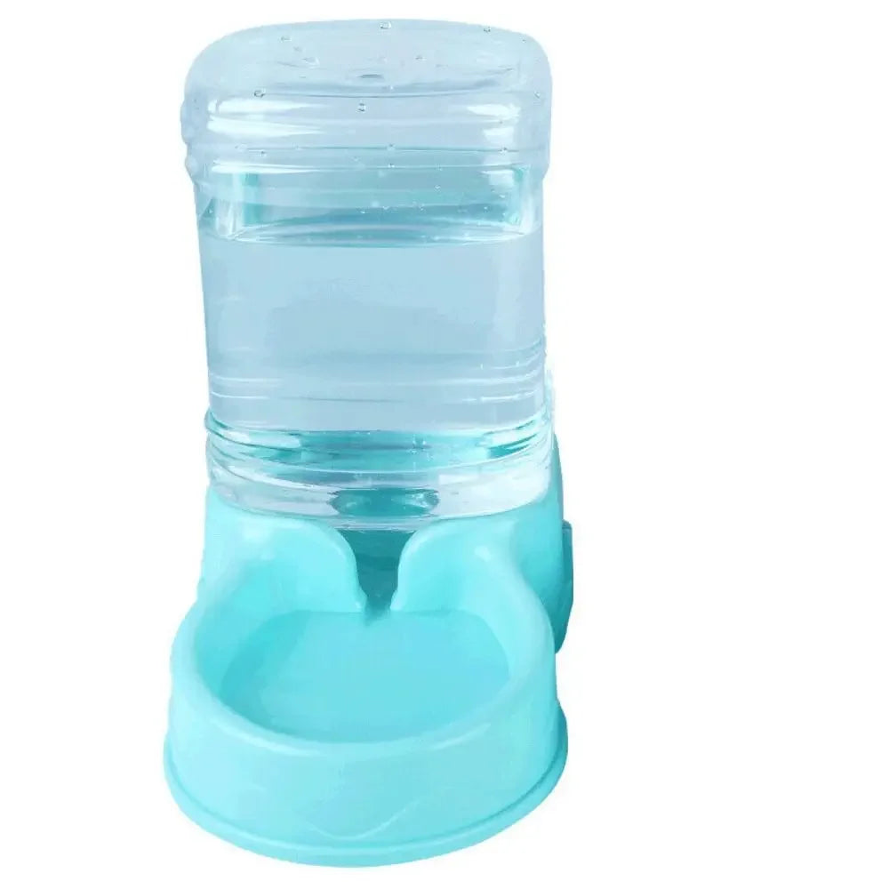 AquaFeast™ 3.8L Automatic Water & Food Dispenser – Gravity Feeder
