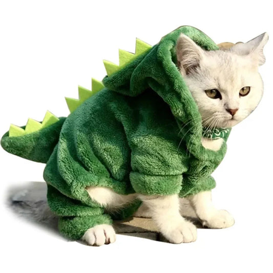 🦖 Dino Pet Hoodie – Cute Dinosaur Costume