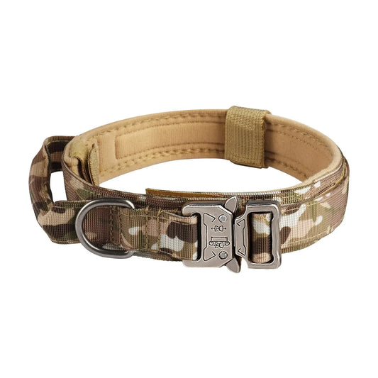TactiPup™ Pro Collar – Heavy-Duty Tactical Dog Collar for Medium & Large Breeds