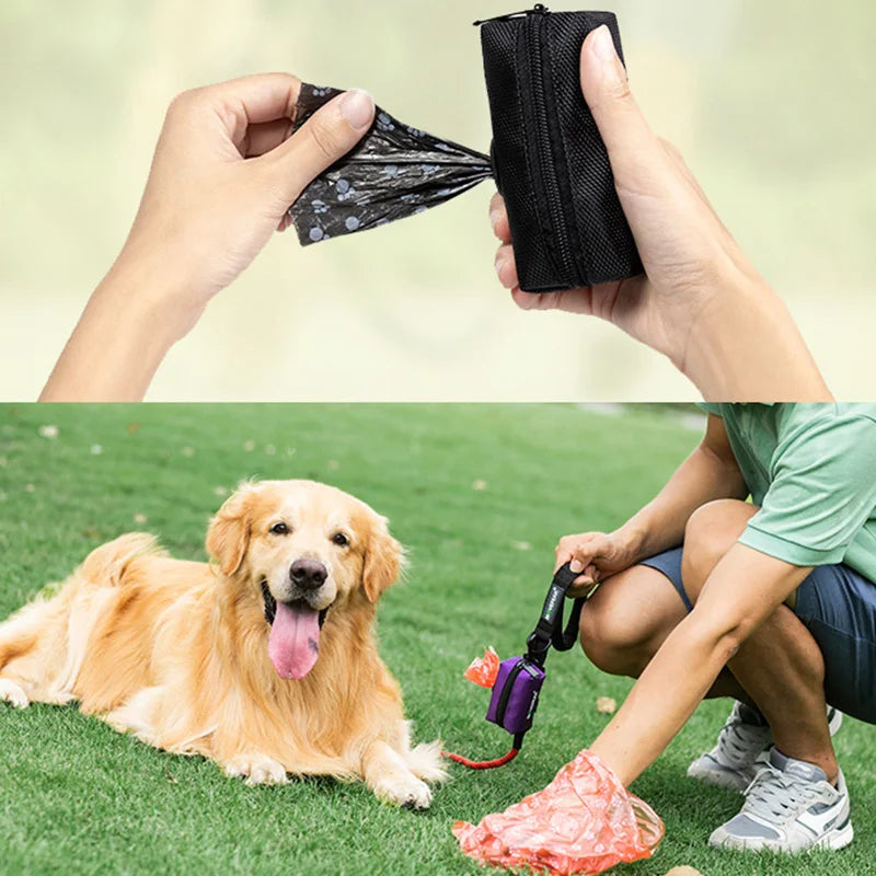 EcoPouch™ Portable Dog Poop Bag Dispenser – Biodegradable Bags Holder