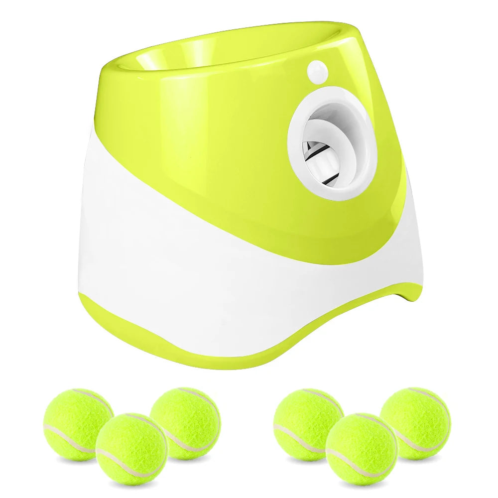 Automatic Dog Ball Launcher – Rechargeable Interactive Fetch Toy