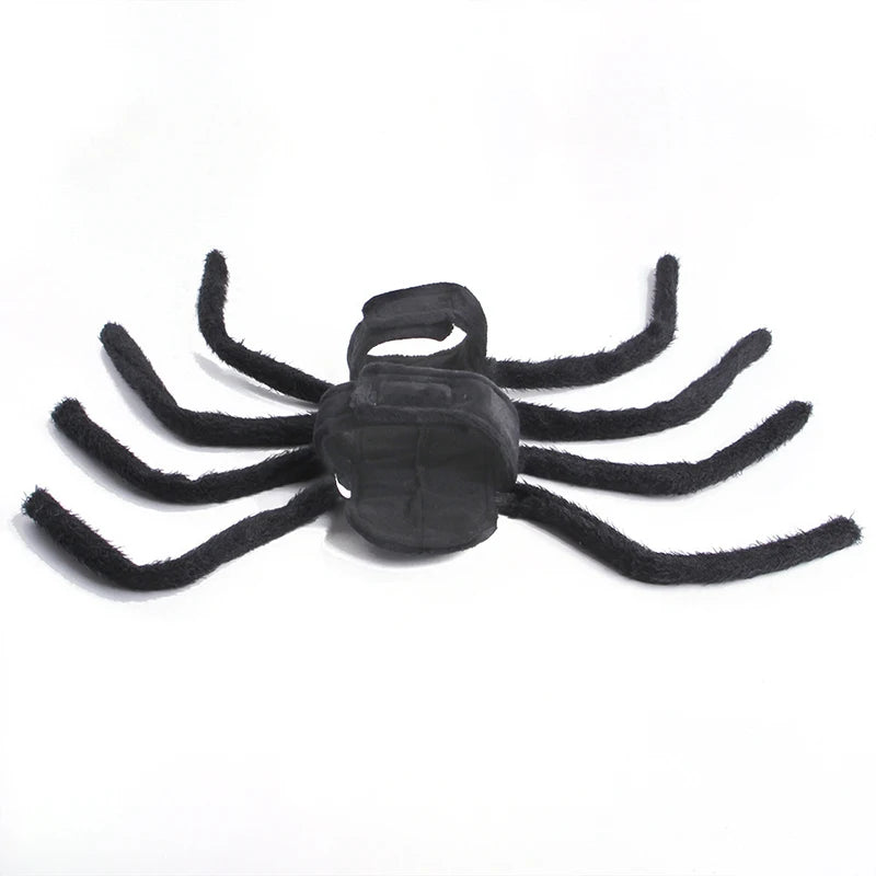 🕷️ Creepy-Crawly Pet Costume – Black Spider Outfit