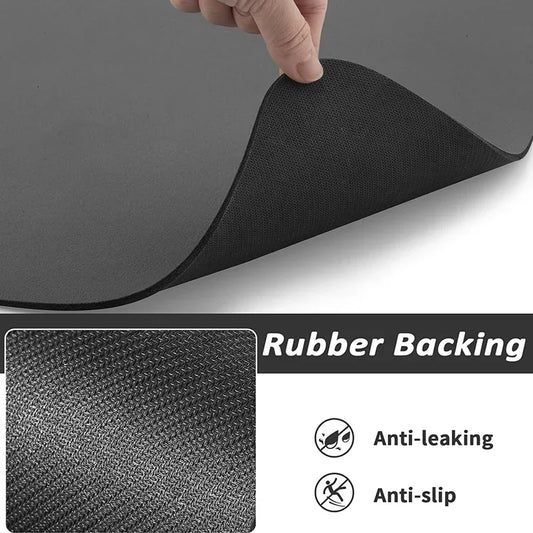 CleanBite™ Pet Feeding Mat – Absorbent Quick-Dry Placemat