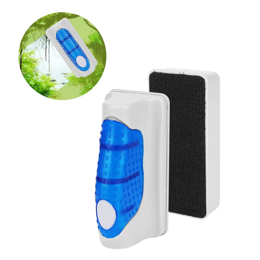 Magnetic Aquarium Glass Cleaner – Strong Dual-Sided Tank Cleaning Brush