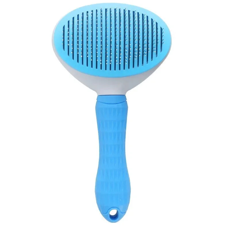 Self-Cleaning Pet Grooming Brush – Deshedding & Dematting Tool