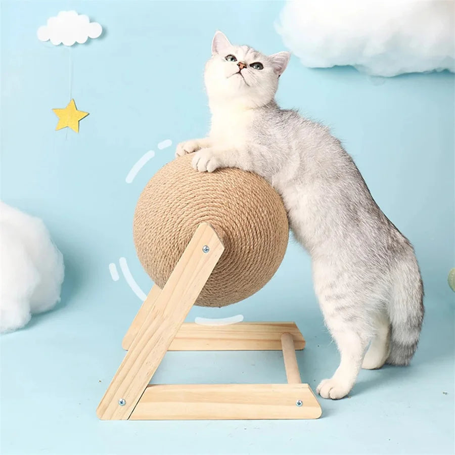 Upright Sisal Cat Claw Ball