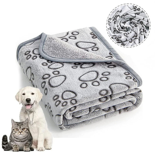 Soft & Fluffy Cartoon Pet Blanket