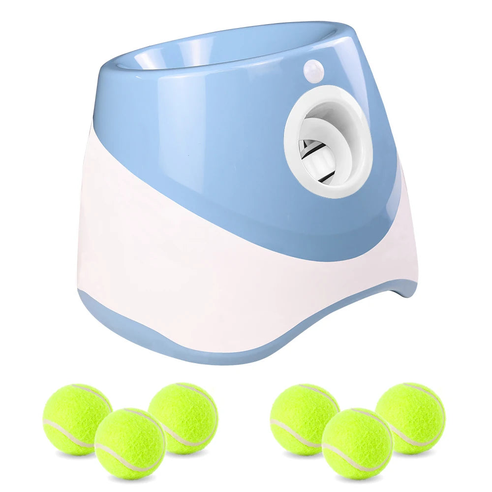 Automatic Dog Ball Launcher – Rechargeable Interactive Fetch Toy
