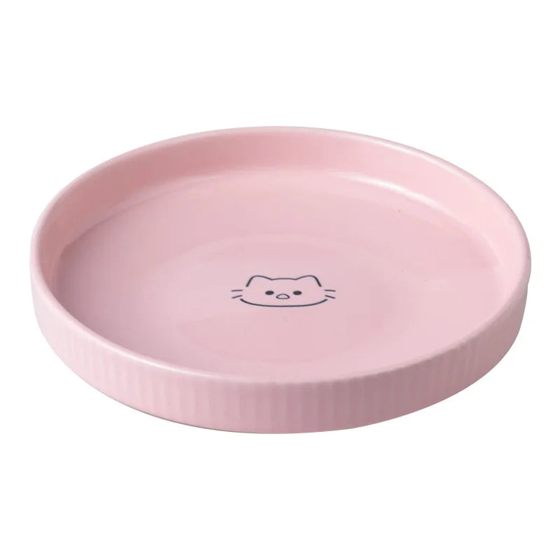 WhiskerWare™ Ceramic Cat Bowl