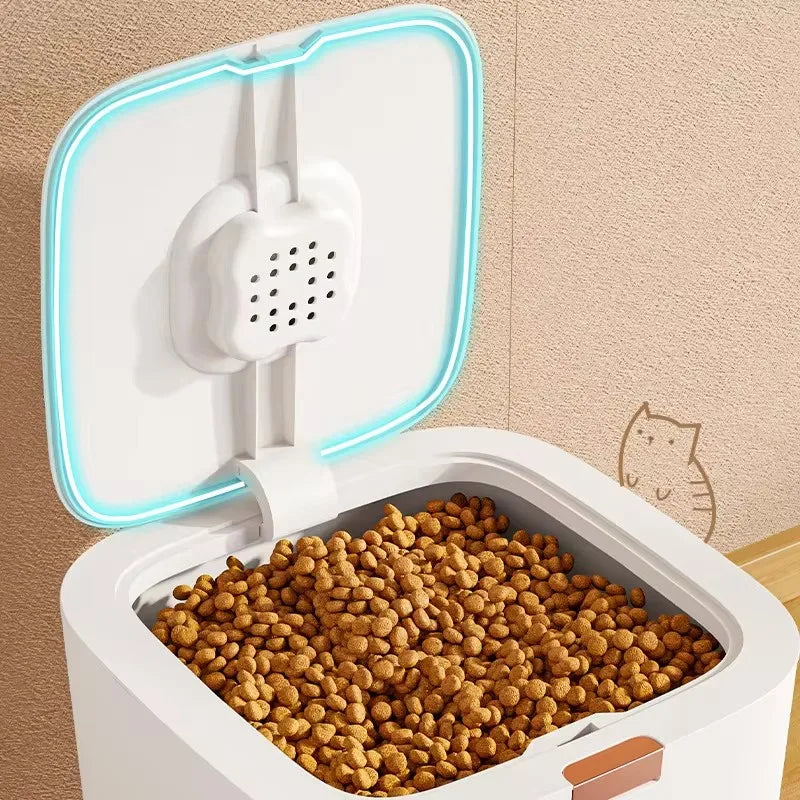 FreshBite Pet Food Bin – Airtight 5kg/7kg Kibble Storage