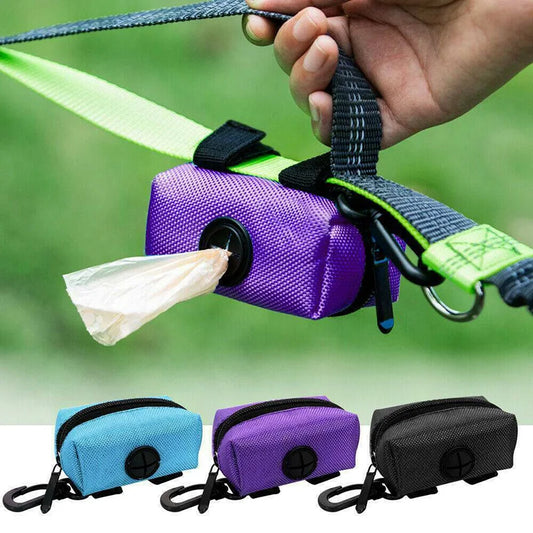EcoPouch™ Portable Dog Poop Bag Dispenser – Biodegradable Bags Holder