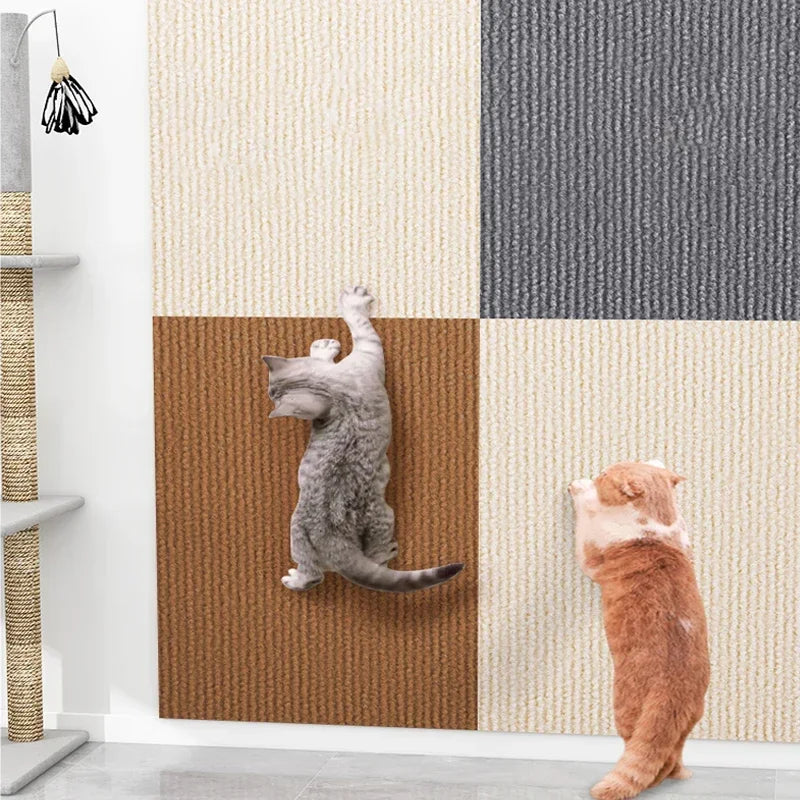 ScratchShield™ Self-Adhesive Cat Scratch Pad – Sofa & Wall Protector for Cats’ Claws