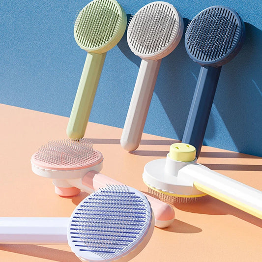 Cat Grooming Brush – Gentle Hair Remover