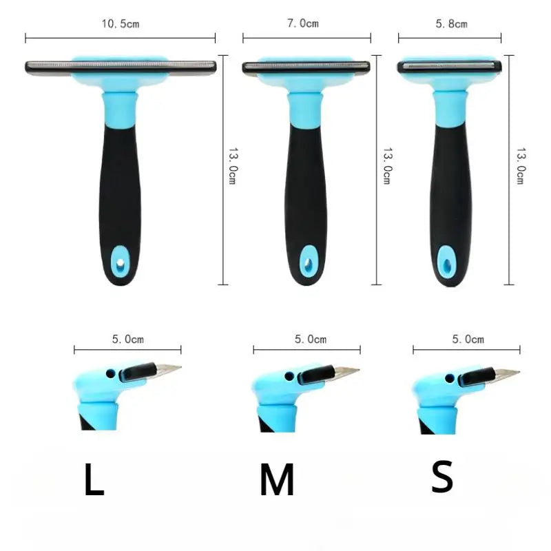 Double-Sided Pet Grooming Brush – Deshedding & Dematting Comb for Dogs and Cats
